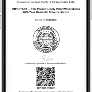 Digital Driving Licence Translation - 2Y - Booklet Only (PDF)